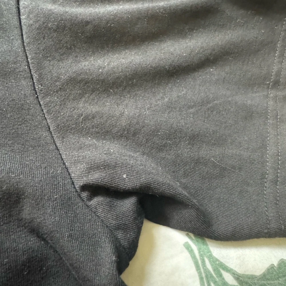 Supreme Black Tee with Ocean Blue Logo - Picture 12 of 13